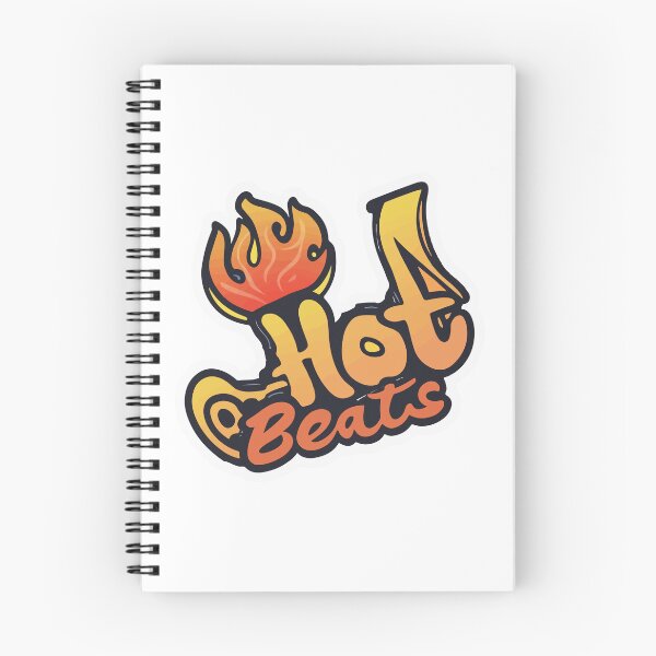 Item preview, Hot Beats Flaming Quaver Music Sticker designed and sold by NiftyWrx.
