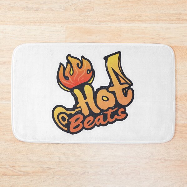 Item preview, Hot Beats Flaming Quaver Music Sticker designed and sold by NiftyWrx.
