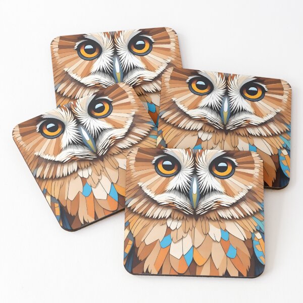 Item preview, Tawny Owl Art designed and sold by WildlifeInc.