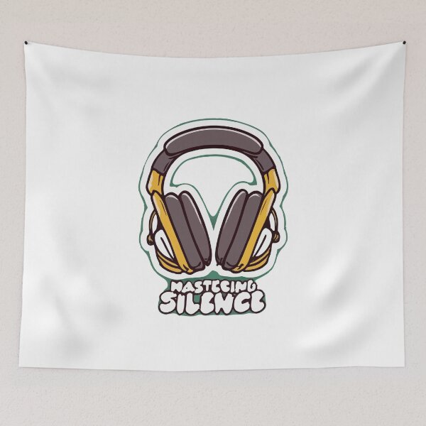 Item preview, Mastering Silence - Minimalist Studio Headphone Design designed and sold by NiftyWrx.