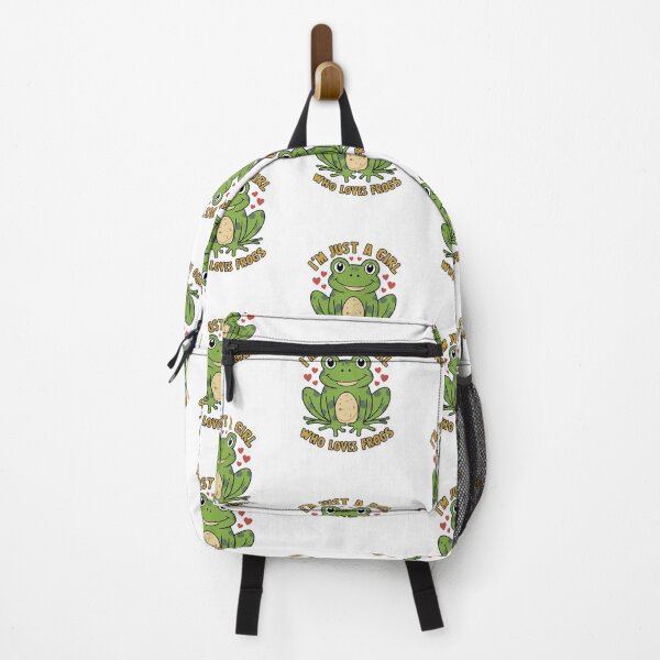 Item preview, I'm Just a Girl Who Loves Frogs designed and sold by Peter Stawicki.