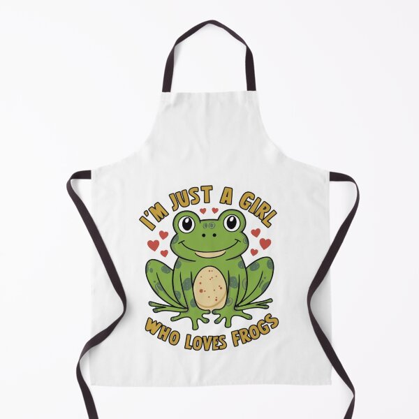 Item preview, I'm Just a Girl Who Loves Frogs designed and sold by Peter Stawicki.