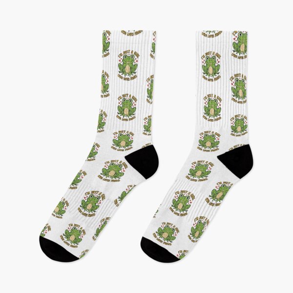 Item preview, I'm Just a Girl Who Loves Frogs designed and sold by Peter Stawicki.