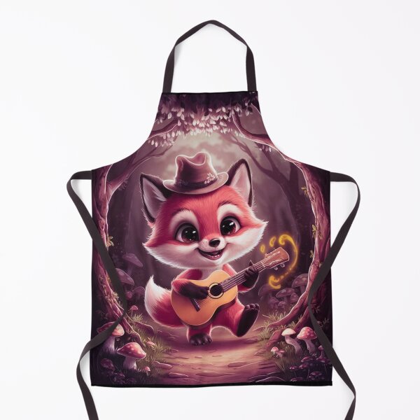 Artikelvorschau, Fuchs-Porträt. Fuchs spielt Gitarre, musikalischer Fuchs, Fuchsfigur, Fantasy-Fuchs, wunderlicher Fuchs entworfen und verkauft von FoxVibes.