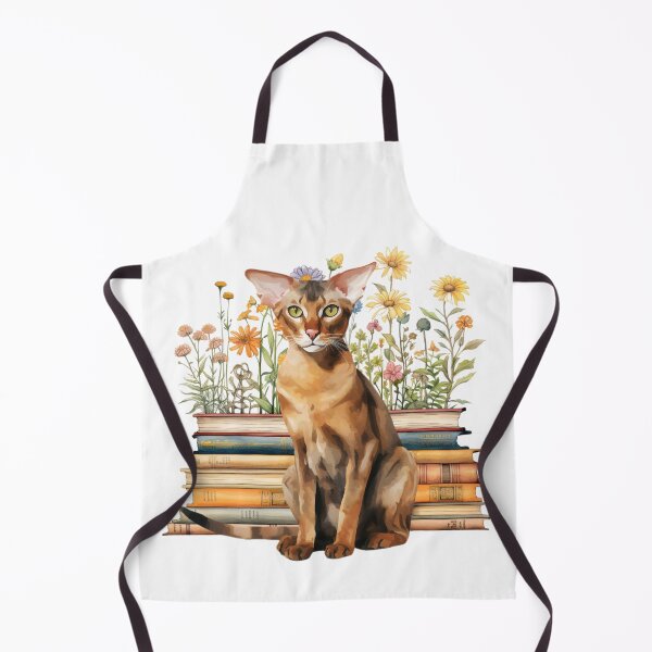 Item preview, Oriental Shorthair Cat And Books designed and sold by TheAnimalZ00.