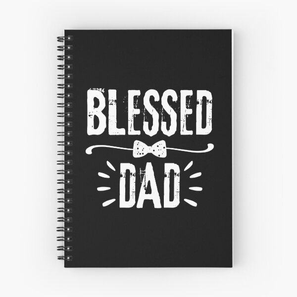 Item preview, Blessed Dad, white design.  designed and sold by MoriaStore.
