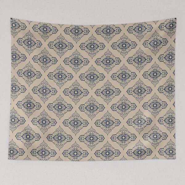 Artikelvorschau, Ajna Padma Pattern - Dove + Dusk entworfen und verkauft von Irene Estelle.