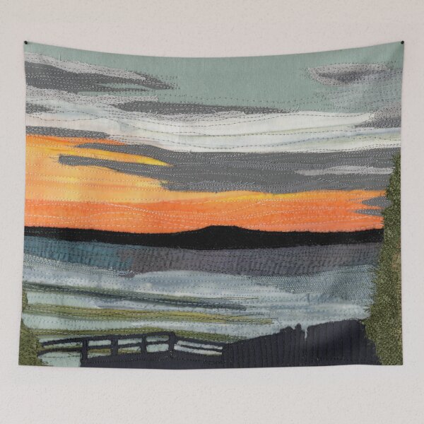 Item preview, Sunset at Sunkist Bay designed and sold by Samantha Sutherland.