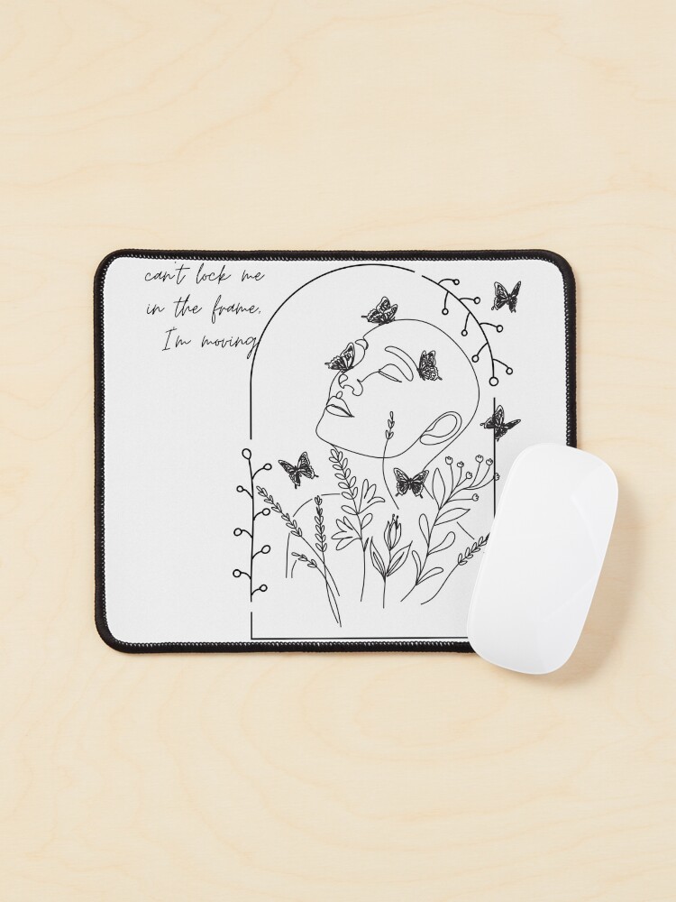 Thumbnail 1 von 5, Mauspad, „Still Life“ von RM von BTS Frame inspiriertes minimalistisches Design designt und verkauft von daebak-shop.