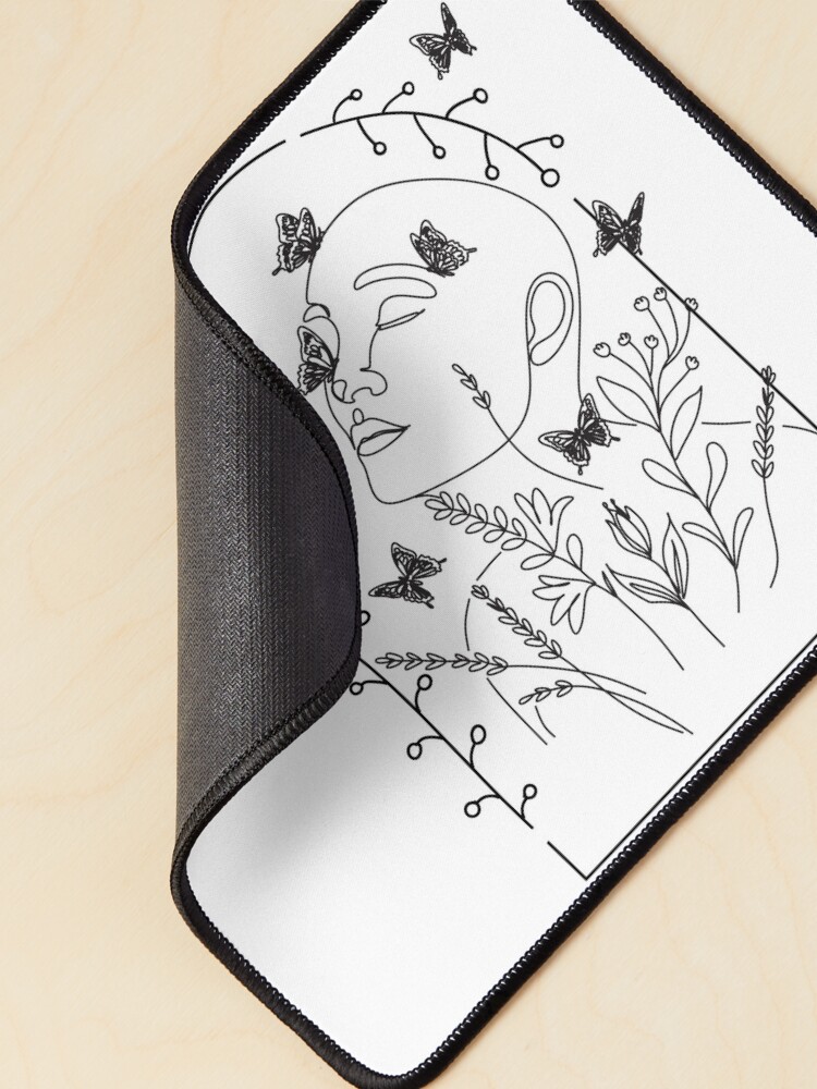 Thumbnail 2 von 5, Mauspad, „Still Life“ von RM von BTS Frame inspiriertes minimalistisches Design designt und verkauft von daebak-shop.