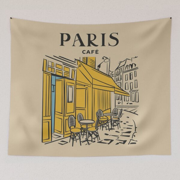 Item preview, La Paris Café … Travel Art By Carraann designed and sold by CARRAANN.