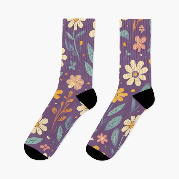 Item preview, Purple Floral Pattern designed and sold by GraphicsClub.