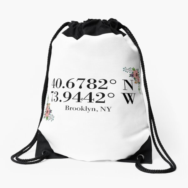 Brooklyn Ny Drawstring Bags for Sale | Redbubble