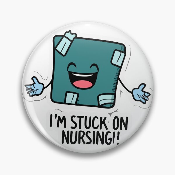 Item preview, Smirking Bandage - I'm Stuck on Nursing designed and sold by NiftyWrx.