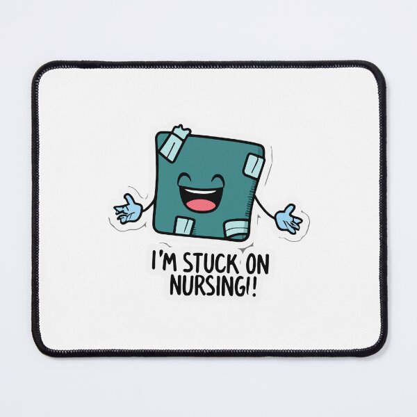Item preview, Smirking Bandage - I'm Stuck on Nursing designed and sold by NiftyWrx.