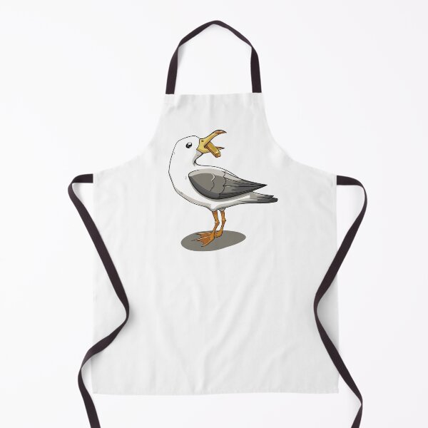 Item preview, Seagull with a French Fry designed and sold by Lady-Lilac.