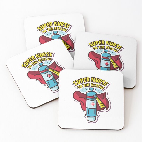 Item preview, Super Nurse to the Rescue - Comic Style Medical Hero designed and sold by NiftyWrx.