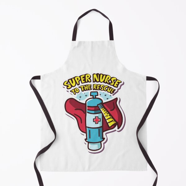 Item preview, Super Nurse to the Rescue - Comic Style Medical Hero designed and sold by NiftyWrx.