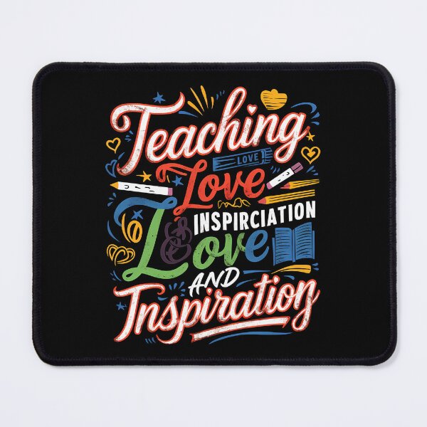 Item preview, Teach Love Inspire - Second Grade Fitted T-Shirt designed and sold by DahiyaTees.