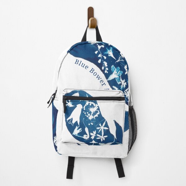 Item preview, Platypus and Flowers Cyanotype Sunprint designed and sold by Blue Bower Art.