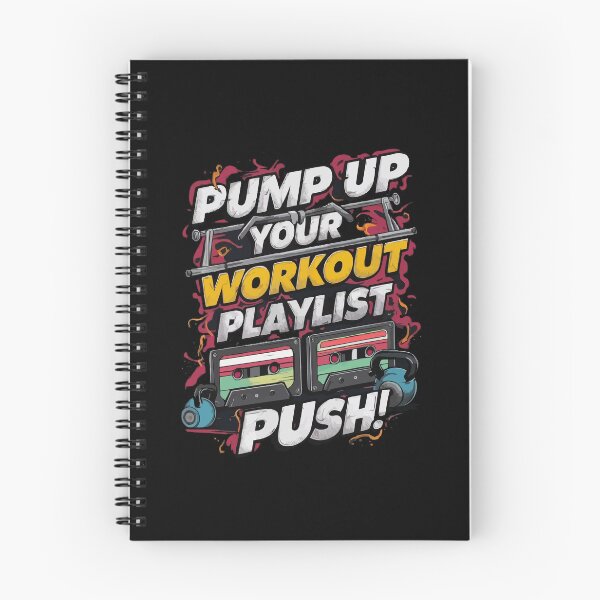 Item preview, Pump up your workout playlist, push! designed and sold by MyCreatures.
