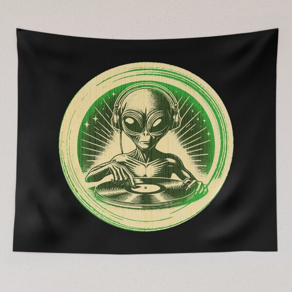 Item preview, Alien DJ designed and sold by raymondjmcd.