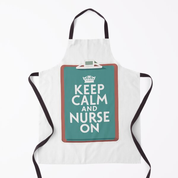 Item preview, Keep Calm and Nurse On Clipboard Design designed and sold by NiftyWrx.