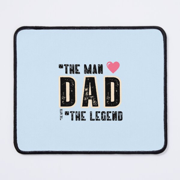 Item preview, Dad the man the myth the legend retro fathers day designed and sold by creativerooney.