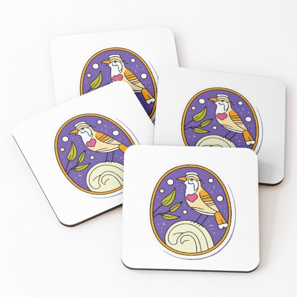Item preview, Florence Nightingale Whimsical Bird - Nurse Tribute designed and sold by NiftyWrx.