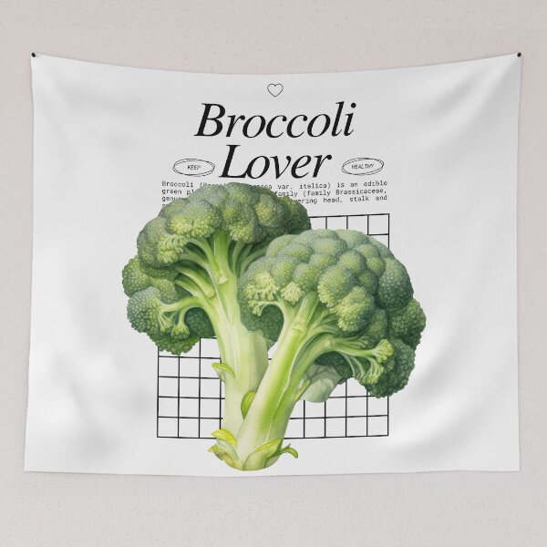 Item preview, Broccoli Lover - Veggies Brassica oleracea designed and sold by Millusti.