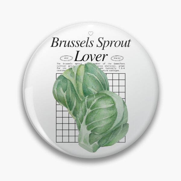 Item preview, Brussel Sprouts - Veggies Lover Design designed and sold by Millusti.