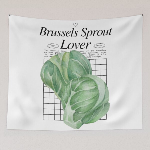 Item preview, Brussel Sprouts - Veggies Lover Design designed and sold by Millusti.