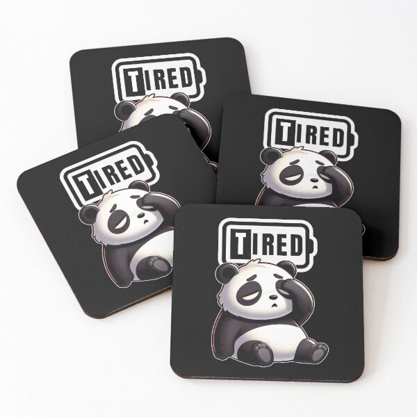 Item preview, Cute Tired Baby Panda designed and sold by The magic  Yellow bus.