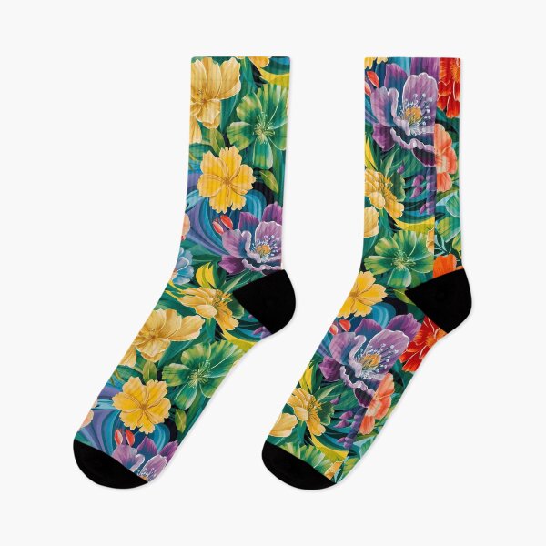 Item preview, Whimsical Petals: Playful Floral Fashion designed and sold by DunuStore.