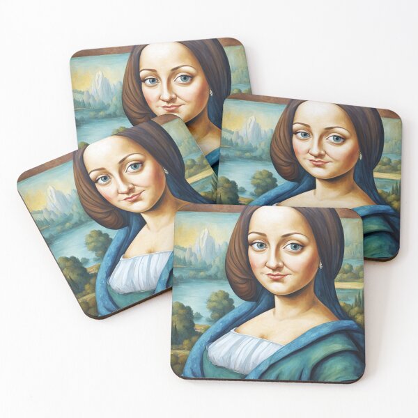 Item preview, Caricatura da monalisa 6 designed and sold by glauco54.