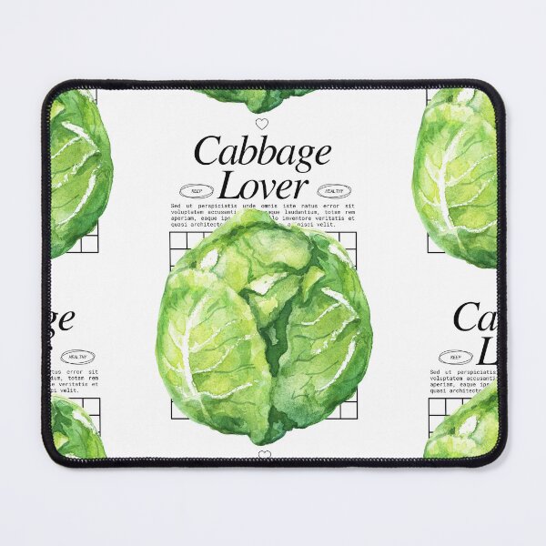 Item preview, Cabbage - Veggies Lover Design designed and sold by Millusti.