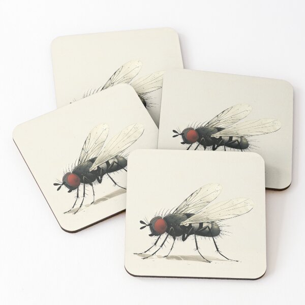 Item preview, Detailed Housefly Illustration Art Print designed and sold by Retrocranio.