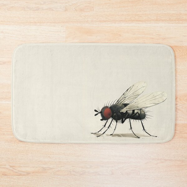 Item preview, Detailed Housefly Illustration Art Print designed and sold by Retrocranio.