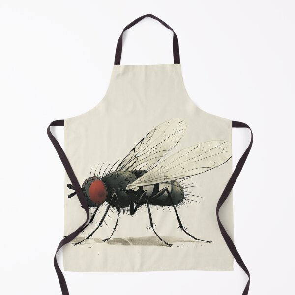 Item preview, Detailed Housefly Illustration Art Print designed and sold by Retrocranio.