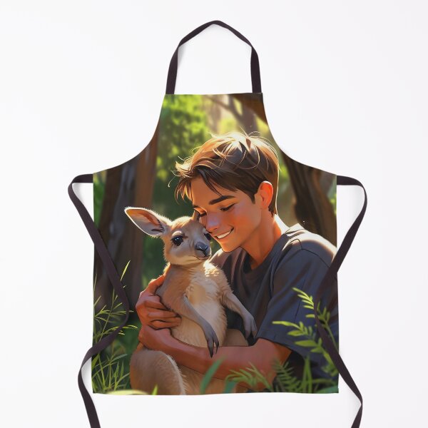 Item preview, Child and baby kangaroo designed and sold by Astralia.