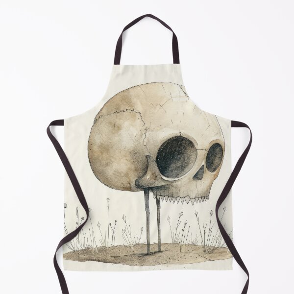 Item preview, Vintage Skull Illustration Art Print designed and sold by Retrocranio.