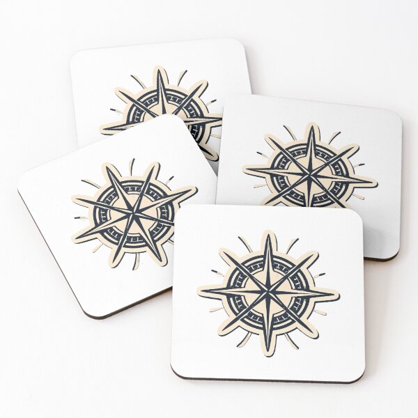 Item preview, Nautical Compass Rose Adventure Design designed and sold by NiftyWrx.