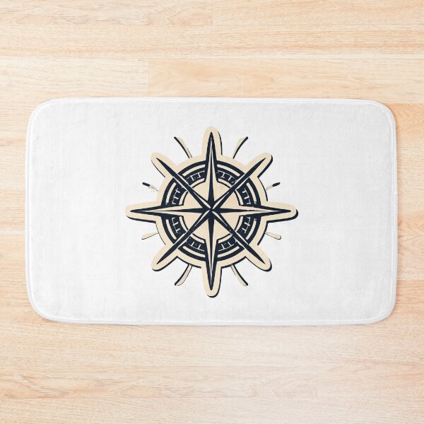 Item preview, Nautical Compass Rose Adventure Design designed and sold by NiftyWrx.