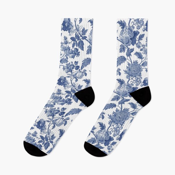 Artikelvorschau, Toile de Jouy Vintage Blumenmuster entworfen und verkauft von Yoursprint.
