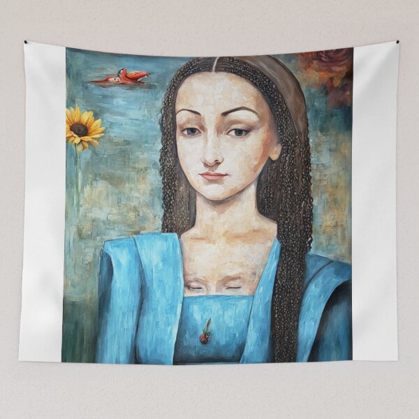 Item preview, Caricatura da monalisa 10 designed and sold by glauco54.