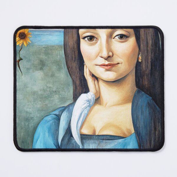 Item preview, Caricatura da monalisa 12 designed and sold by glauco54.
