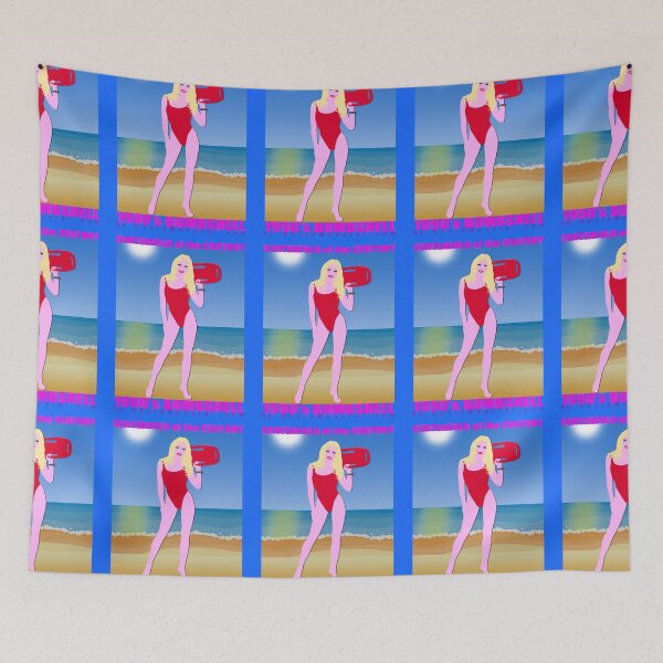 Item preview, BEACH BABE Silhouette designed and sold by DavidMonsterInc.