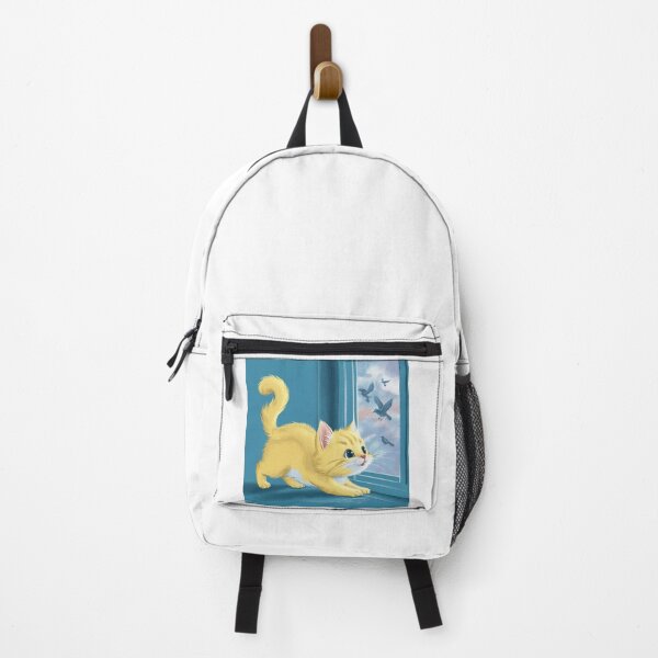 Item preview, My cat likes birds designed and sold by Mooney Mew.