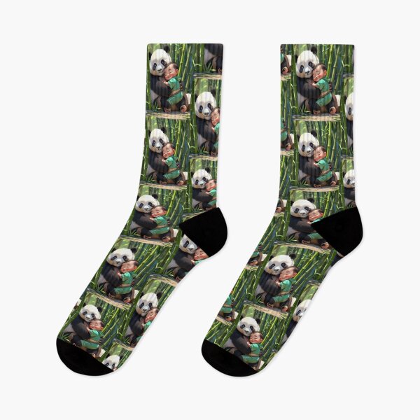 Item preview, Adorable child and baby panda designed and sold by Astralia.
