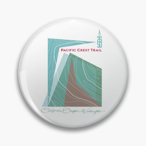 Item preview, Pacific Crest Trail 2650 Mile Topo Mountains designed and sold by T1G3RL1LY.